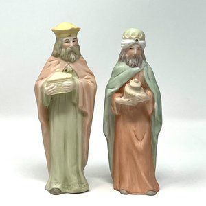 Vintage Wise Men Nativity Lefton Christmas The Christopher Collection 1983